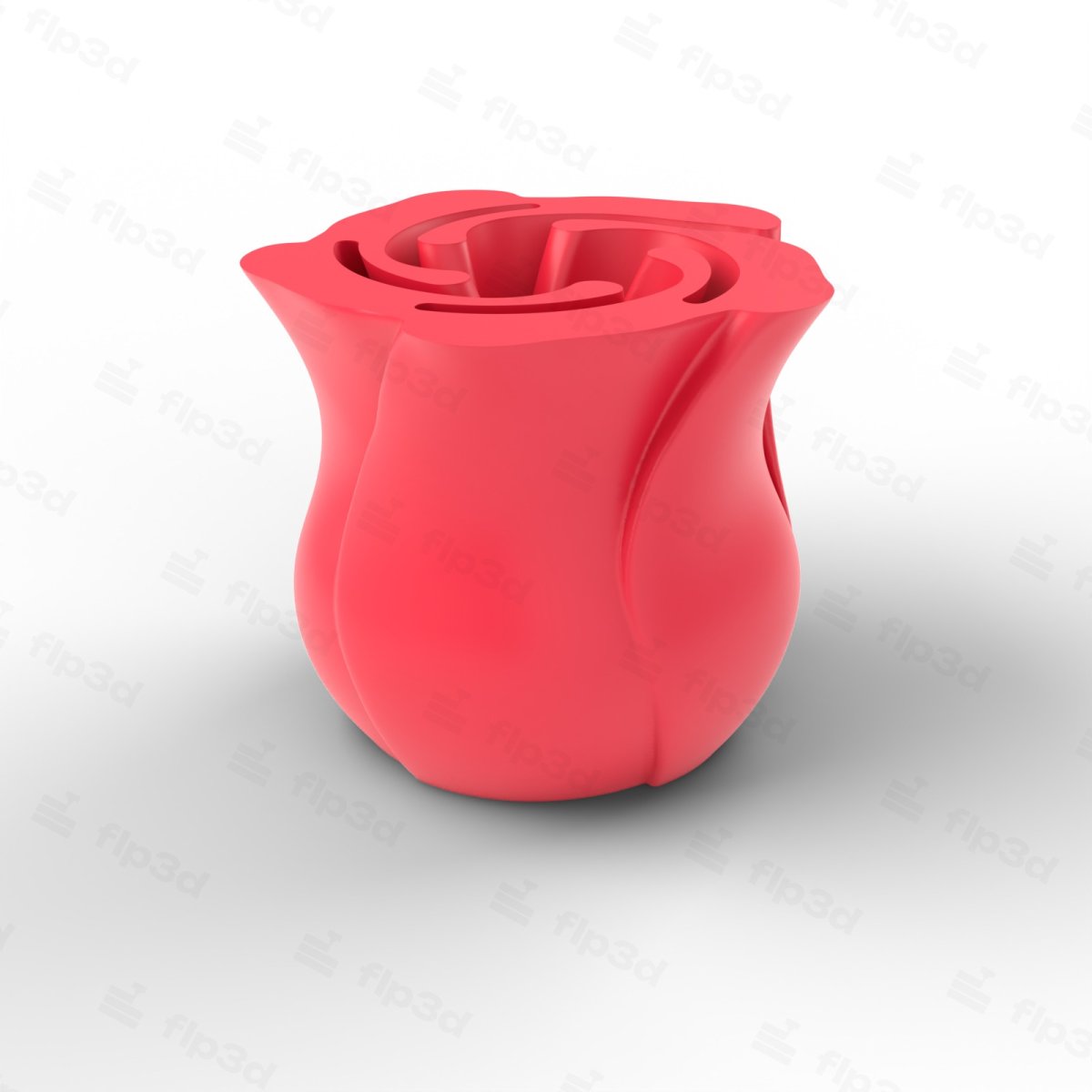 Spiral Vase Rose
